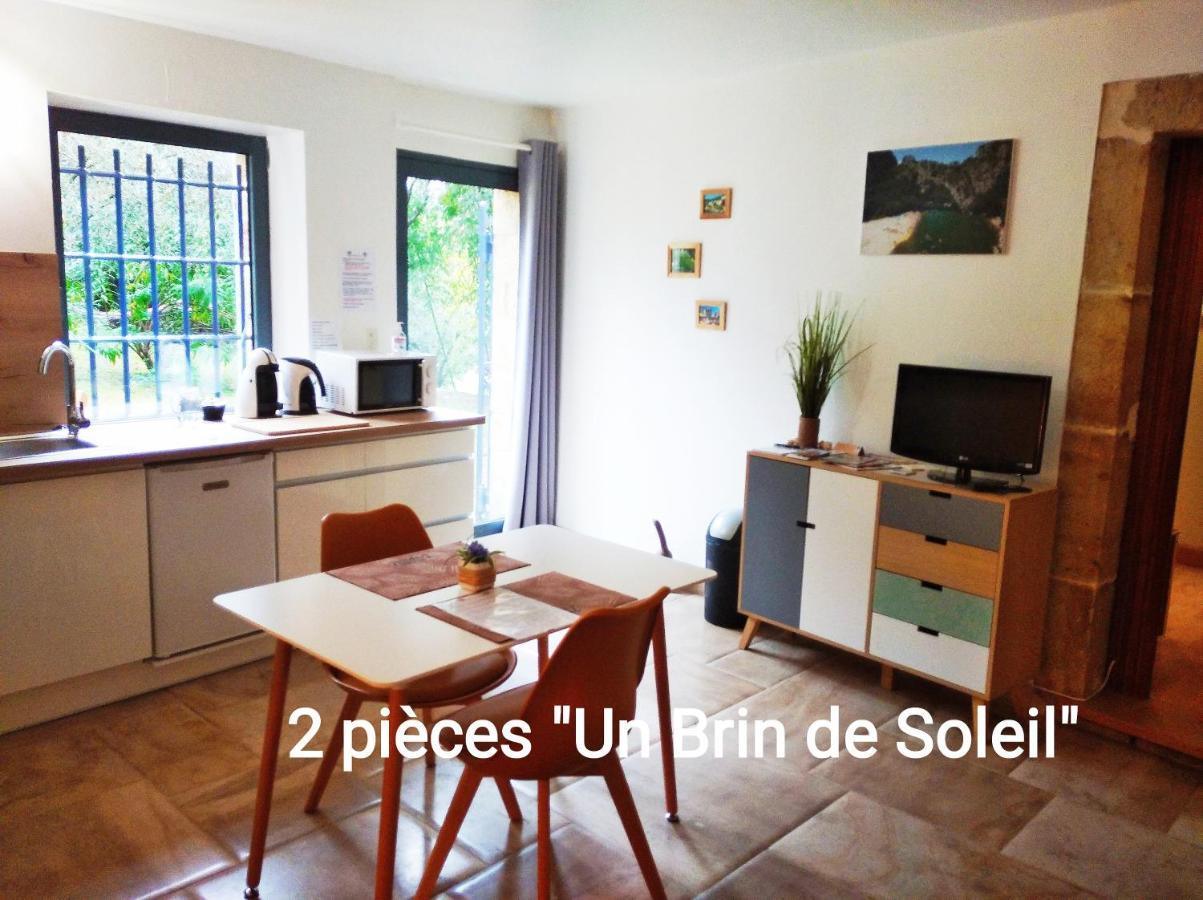 2 Pieces "Le Brin De Soleil" Gites Appart 'Hotel L'Echappee Belle D'Aubenas Logement 1 Sur 3 Exterior photo