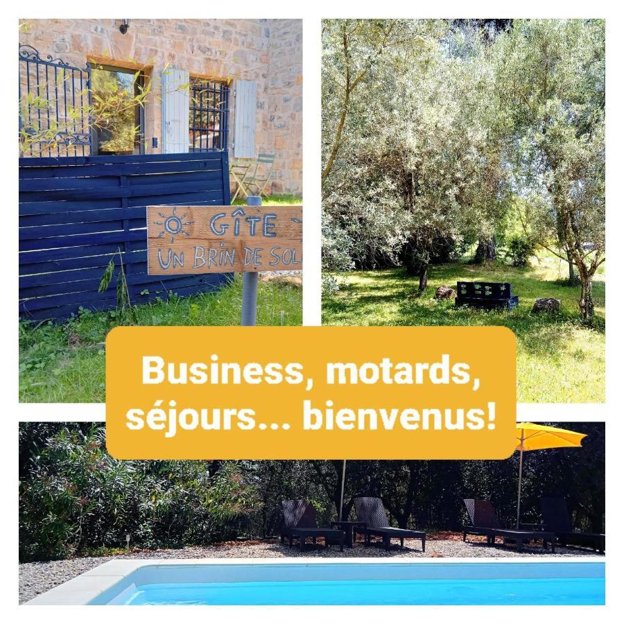 2 Pieces "Le Brin De Soleil" Gites Appart 'Hotel L'Echappee Belle D'Aubenas Logement 1 Sur 3 Exterior photo
